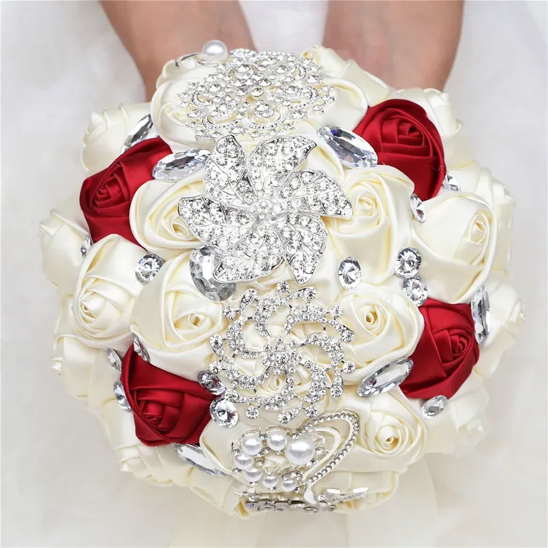 สำหรับช่อดอกไม้เจ้าสาวประดับเพ - Wedding Supply Factory บทวิจารณ์และราคา