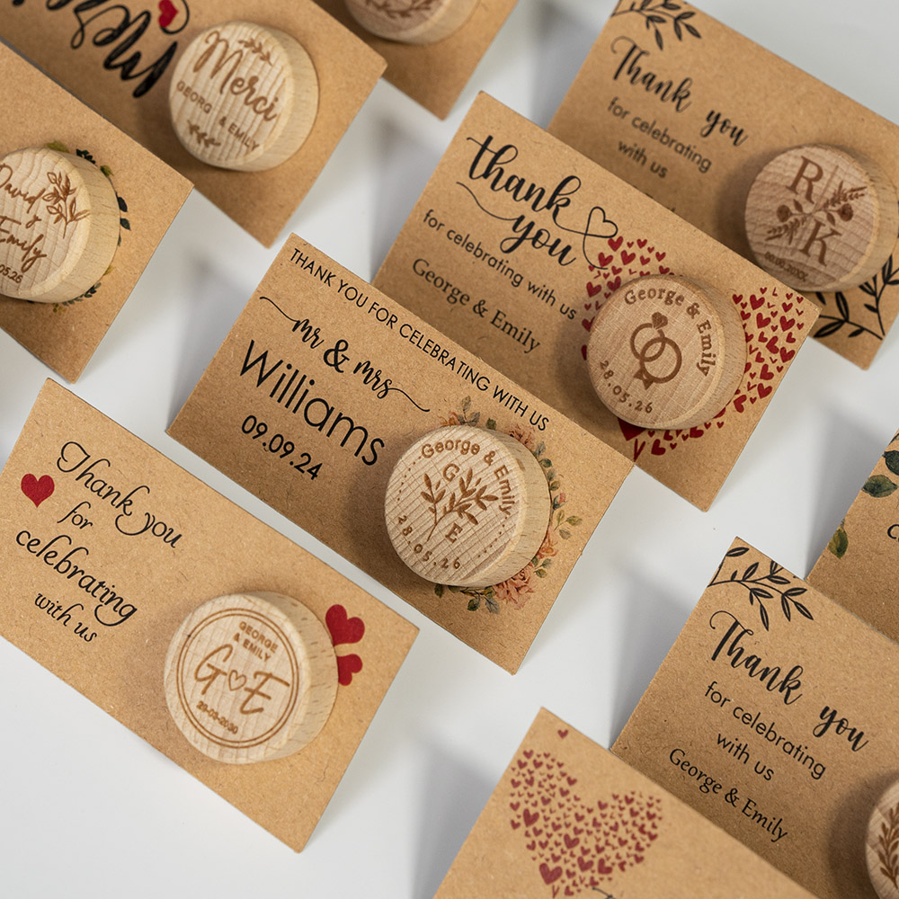 ส่วนบุคคลของขวัญขวดไวน์พร้อมกา - Wedding Supply List บทวิจารณ์และราคา