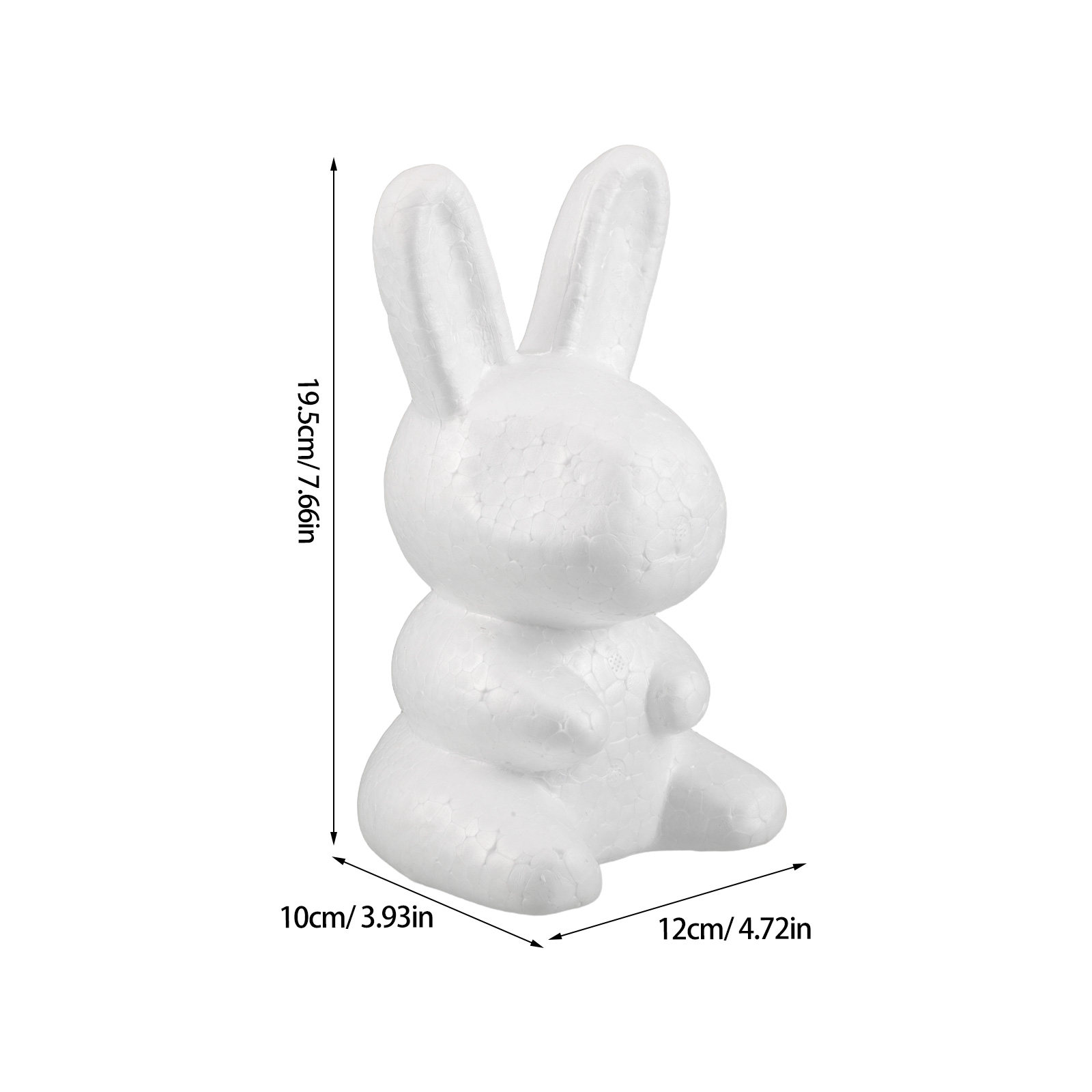 กระต่ายโฟมสีขาว 3 ชิ้น สำหรับง - Wedding Supply Decor บทวิจารณ์และราคา