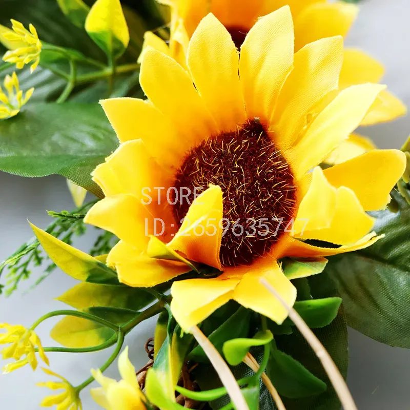 สำหรับพวงมาลัยดอกทานตะวันจำลอง - Wedding Supply Factory บทวิจารณ์และราคา
